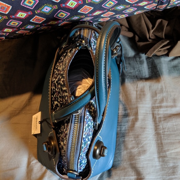 Coach Outlaw 36 Satchel - Picture 2 of 7